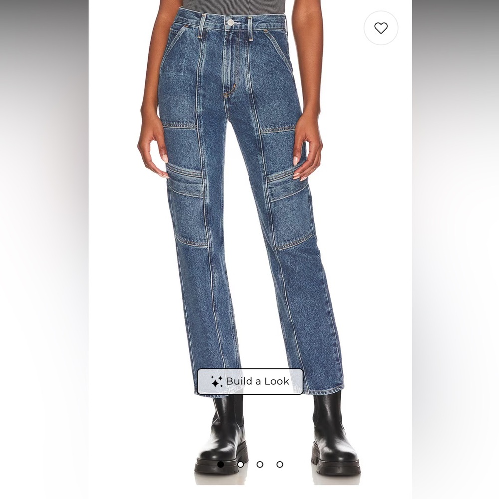 Like new AGOLDE Cooper Cargo Jeans in Regulation